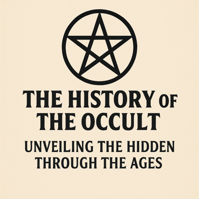 The History of the Occult: Unveiling the Hidden Through the Ages