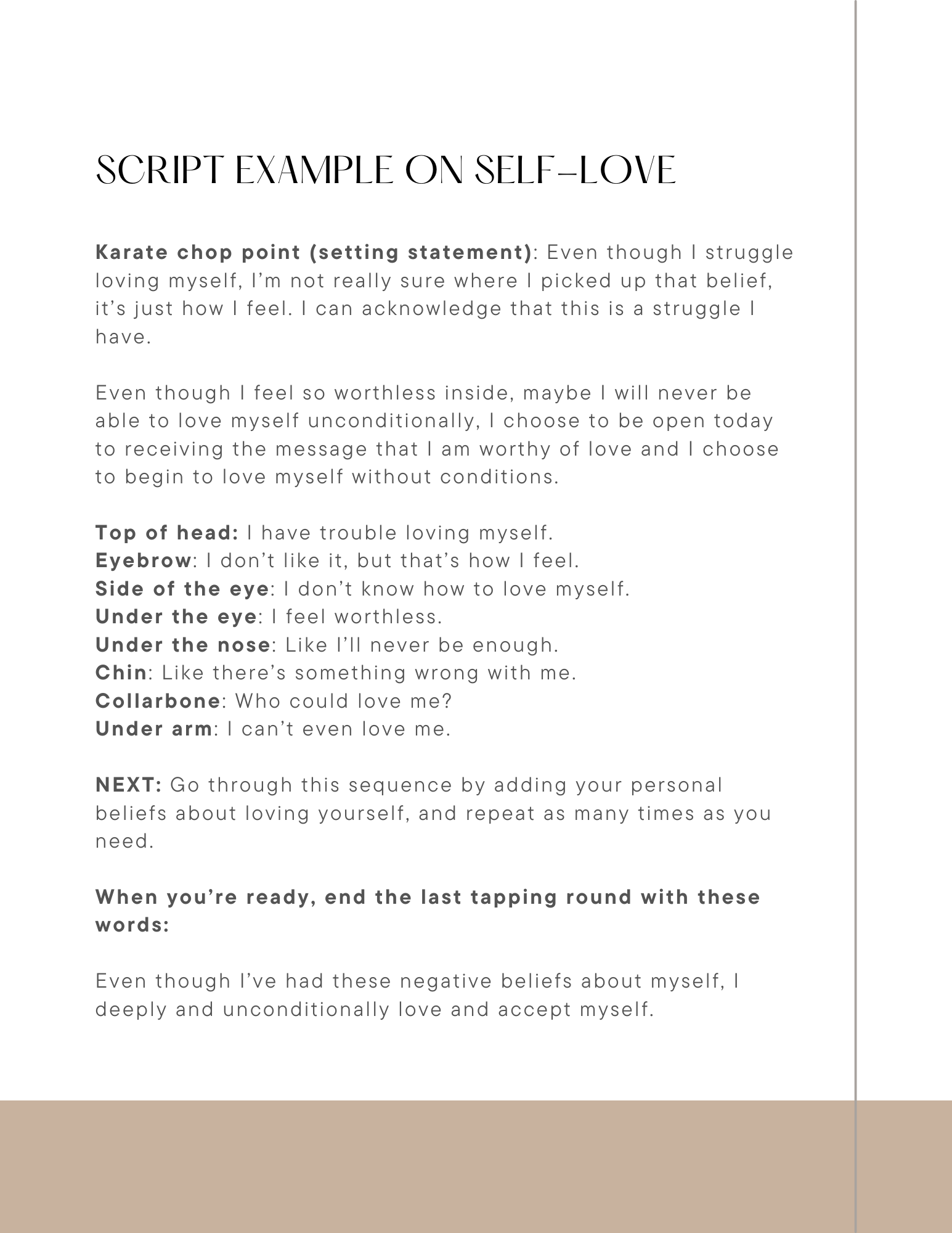 EFT Manifestation Workbook: Tap Into Your Full Potential - Image 5