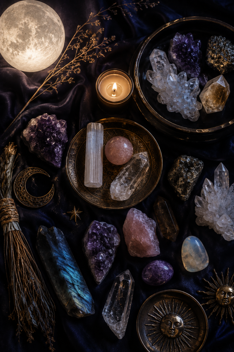 How to Cleanse & Charge Your Crystals: Every Method, Explained