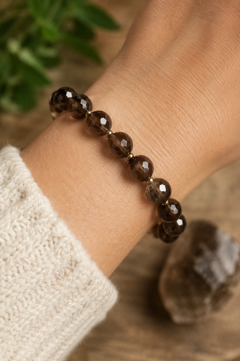 Smoky Quartz Crystal: Grounding, Protection & Releasing Negativity
