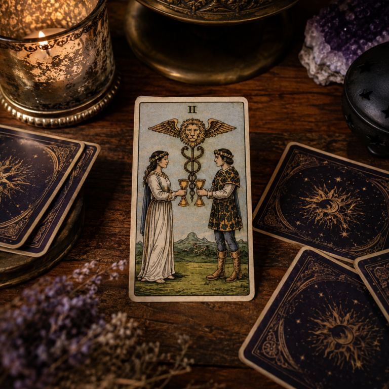 Two of Cups: Deep Connection, Soulmates & Emotional Partnership