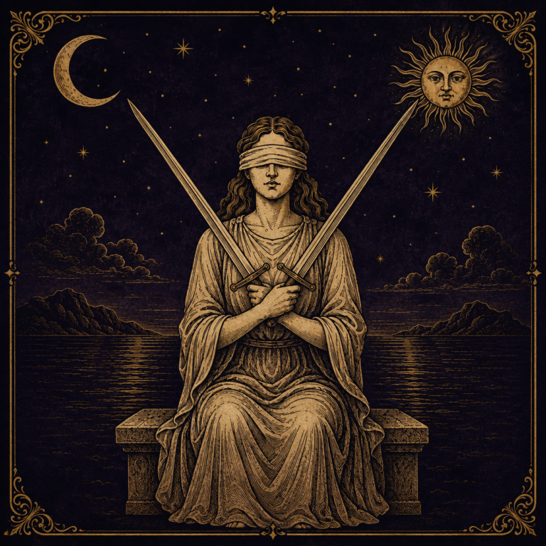 Two of Swords: Indecision, Avoidance & the Moment Before Clarity